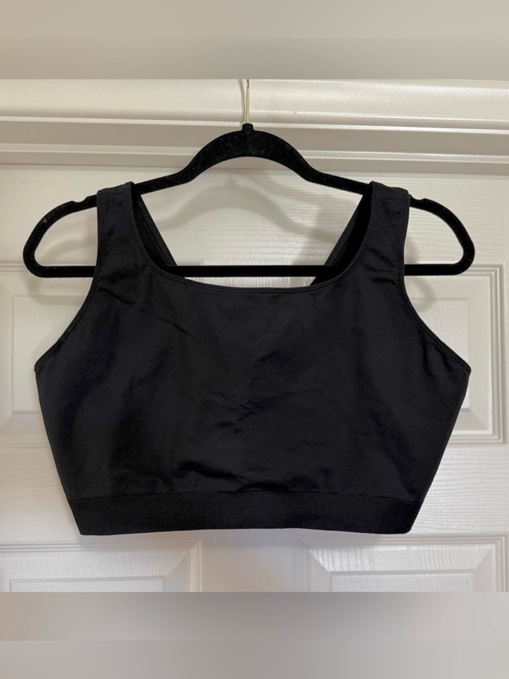 Auden 4X Black Seamless Wireless Bralette Plus Size Comfort Bra NWOT
